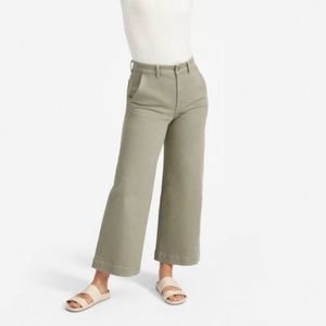 Everlane The Wide Leg Lightweight Crop Pant